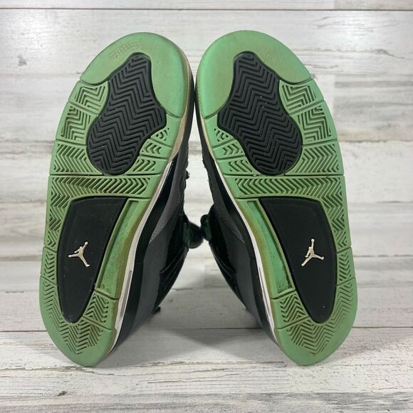 Jordan 4 retro green kids 7 Womens 8.5 - Picture 7 of 8
